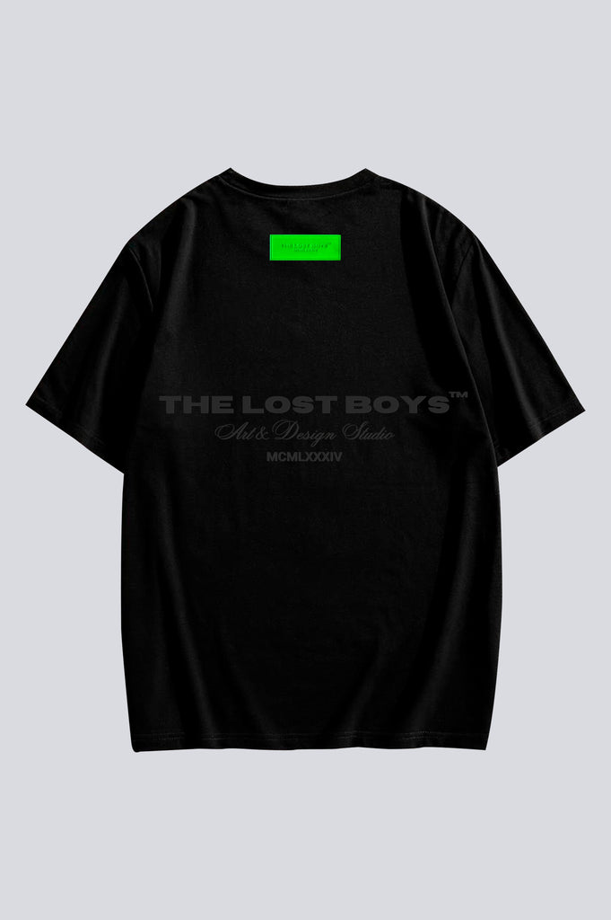 Polo Boxy Oversize Exodo - Negro POLOS THE LOST BOYS 