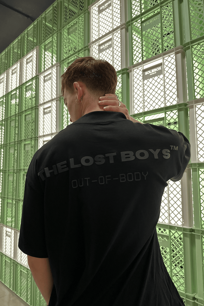 Polo Boxy Oversize Phases - Negro POLOS THE LOST BOYS 