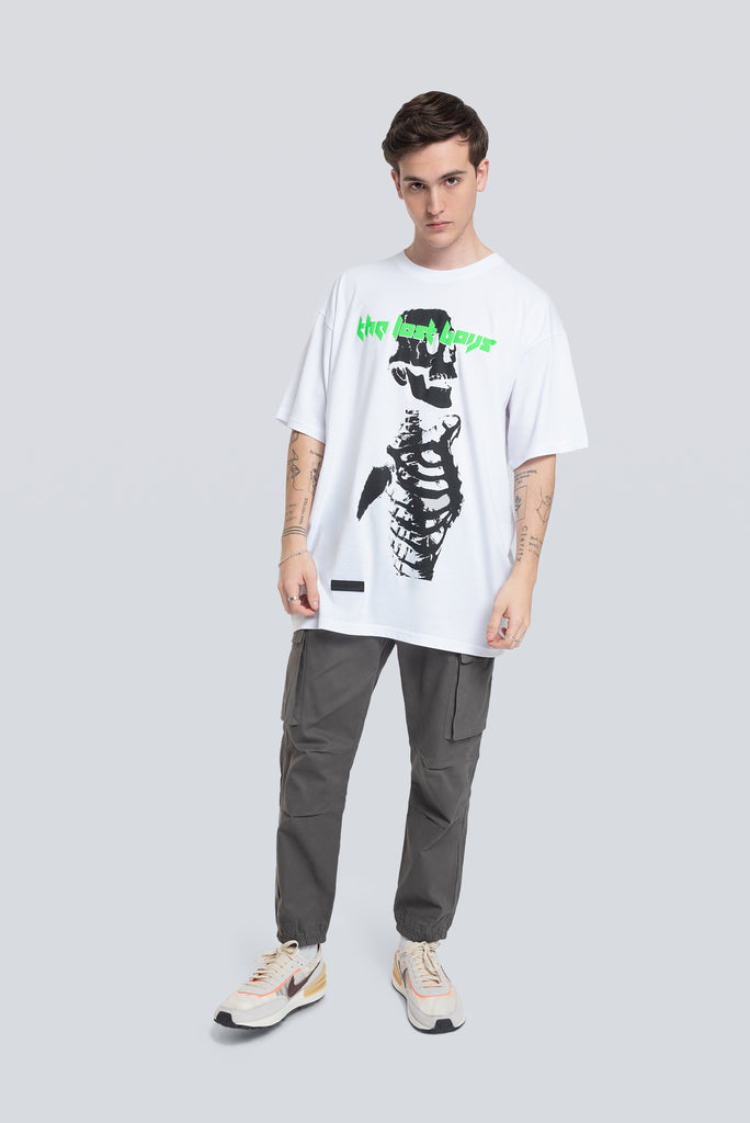 Polo Oversized Losted - Blanco POLOS THE LOST BOYS 