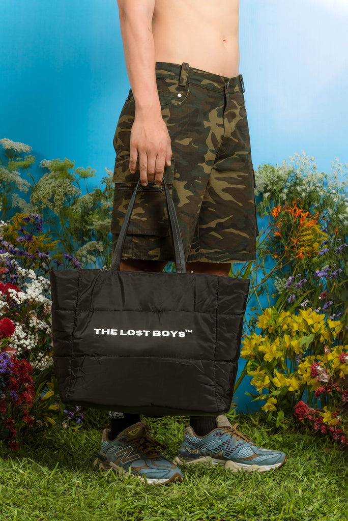 Puffer tote bag LSTBYS - Negro BOLSO THE LOST BOYS 